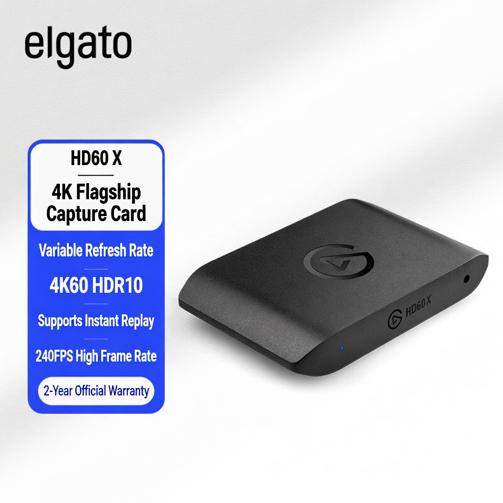 Elgato Stream Deck - Карта видеозахвата Elgato HD60 X 4K60