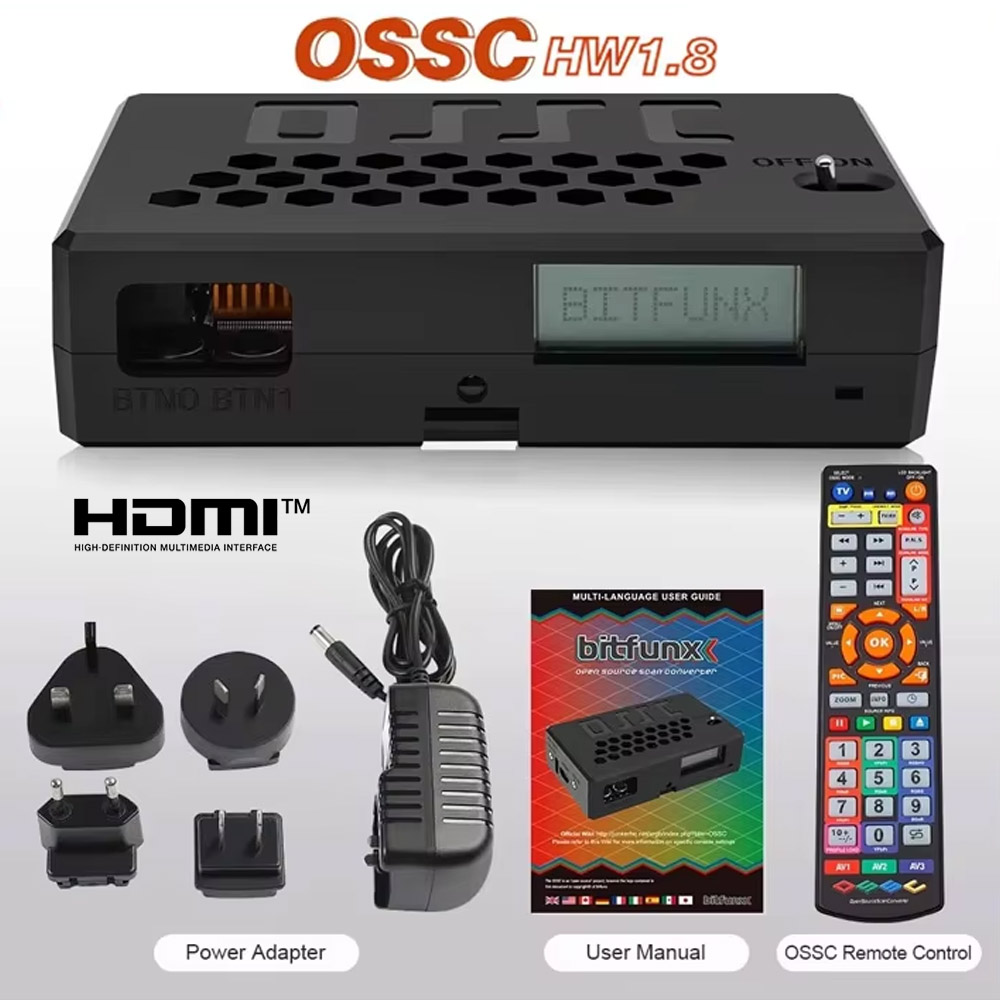 Elgato Stream Deck - BitFunx V1.8 OSSC Upscaler — конвертер