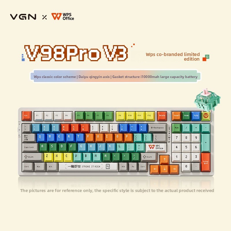 Esports Gaming Brands - Механическая клавиатура VGN V98Pro V3 для
