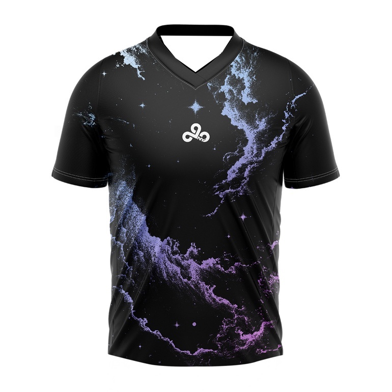 Esports Gaming Teams - Новая игровая футболка Cloud9 Galaxy Nebula