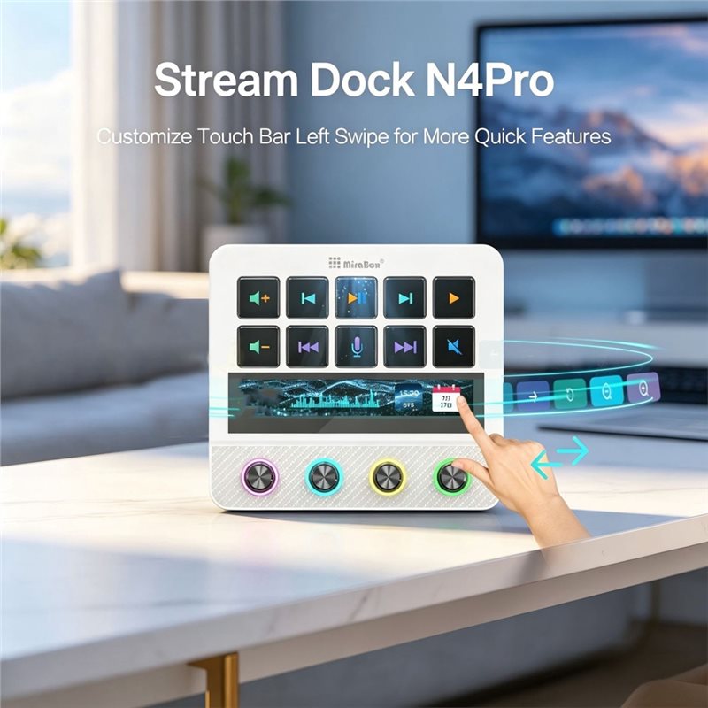 Контроллер Mirabox N4 Pro 1 St – обзор и цена Elgato Stream Deck