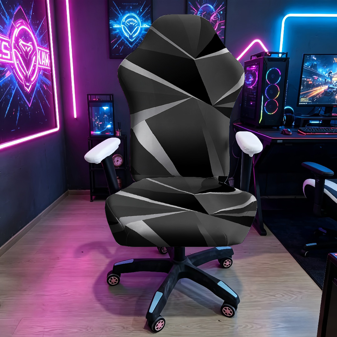 Черно-серый геометрический чех – обзор и цена Esports Gaming Chair