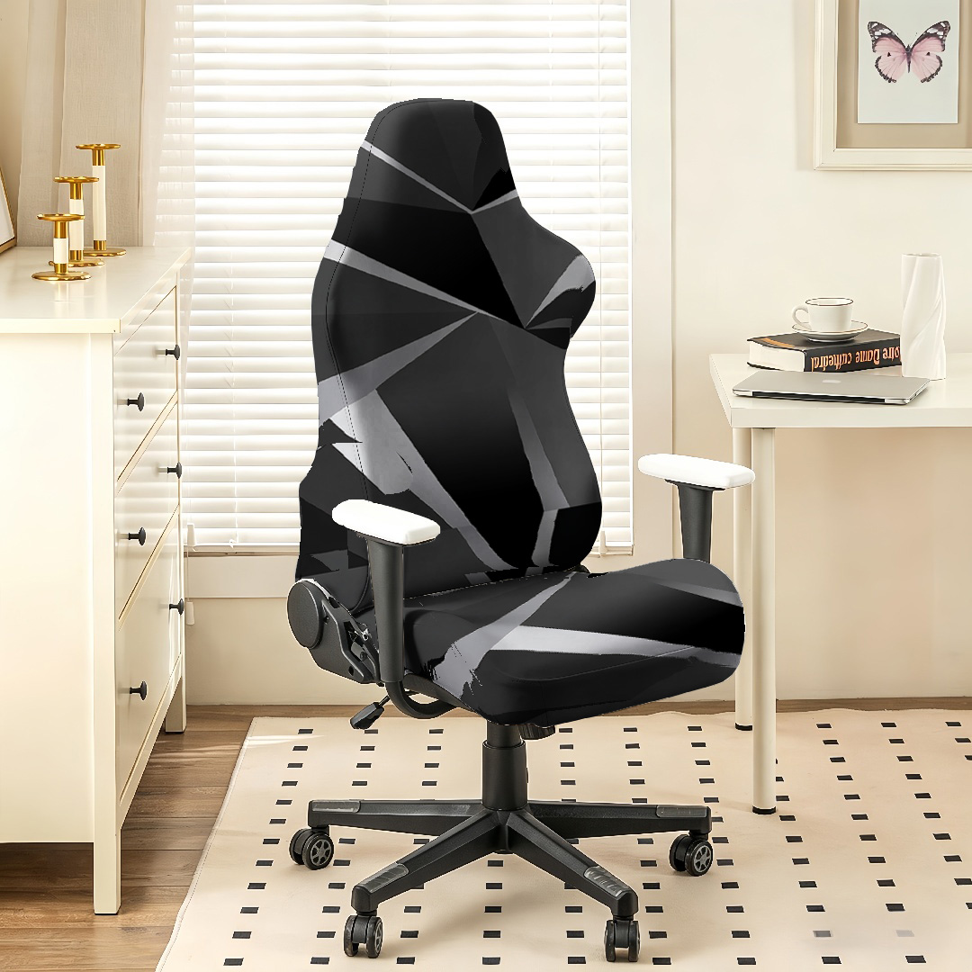 Черно-серый геометрический чех – обзор и цена Esports Gaming Chair