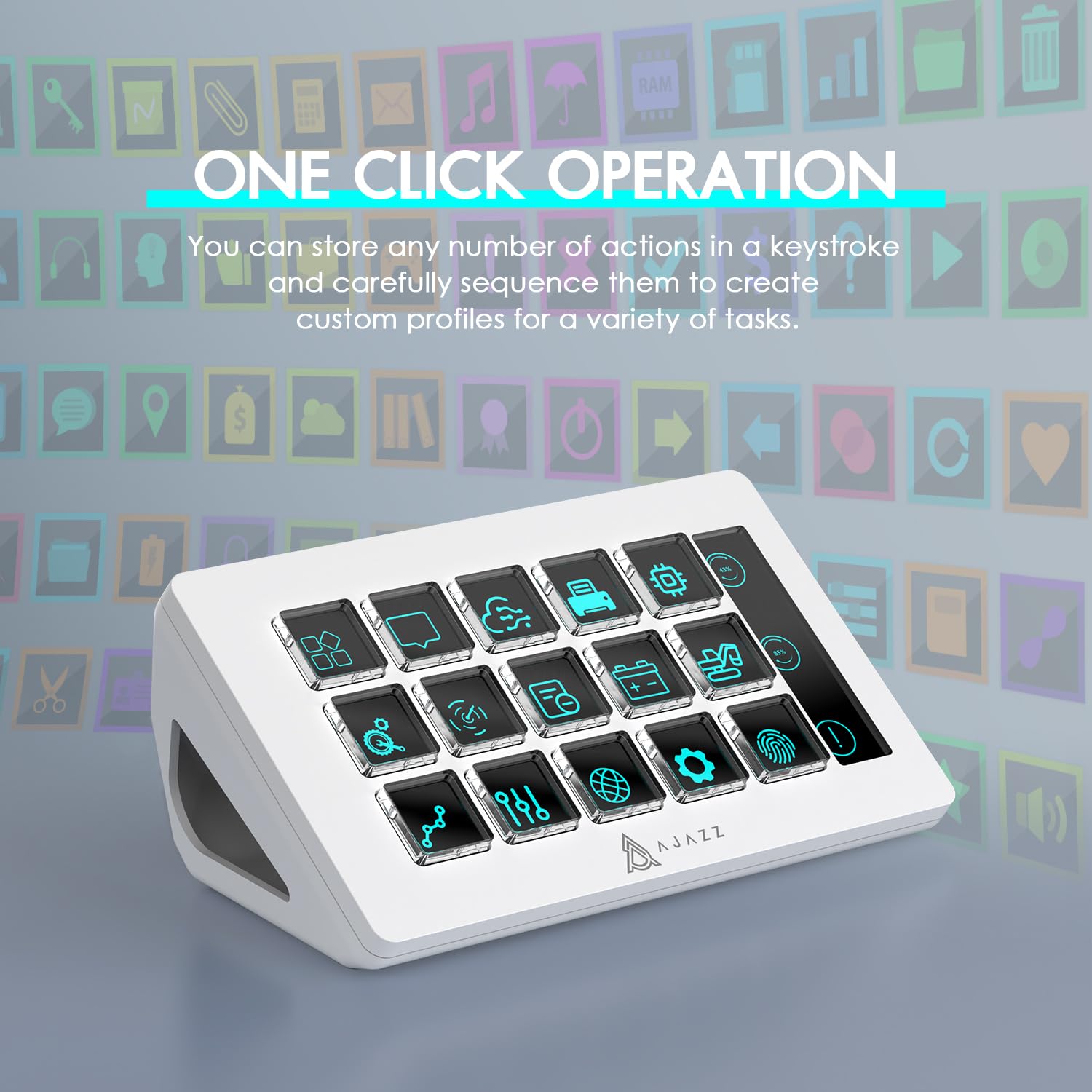 ATTACK SHARK x AJAZZ AKP153 ST – обзор и цена Elgato Stream Deck