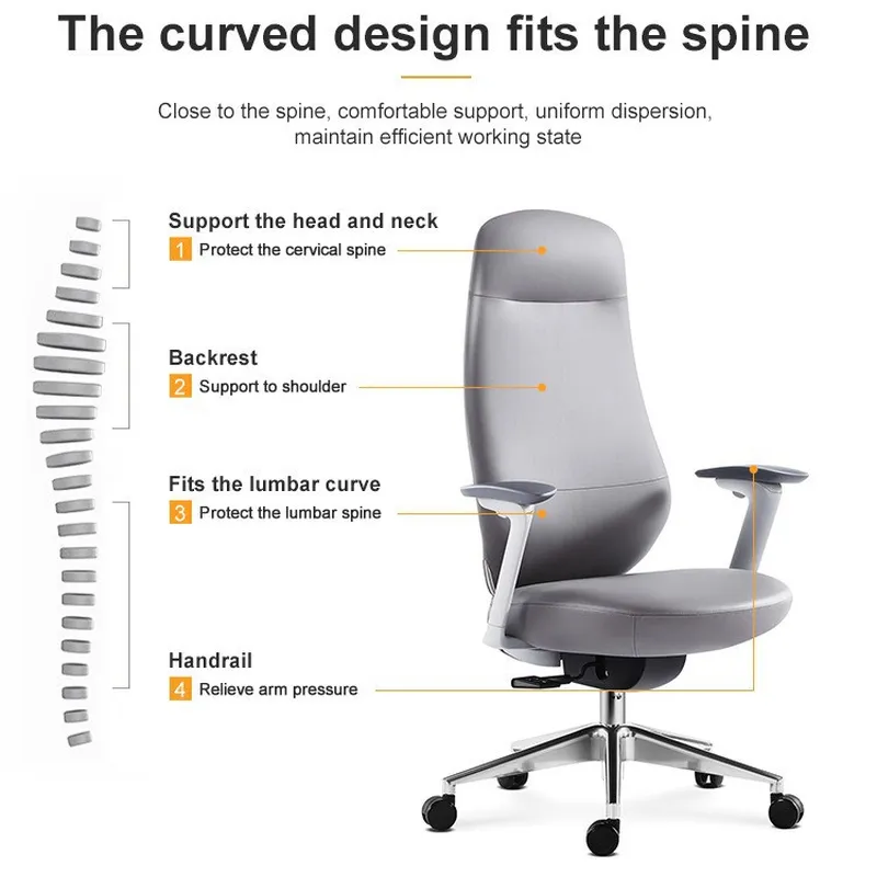 Кожаное офисное кресло Boss: э – обзор и цена Esports Gaming Chair