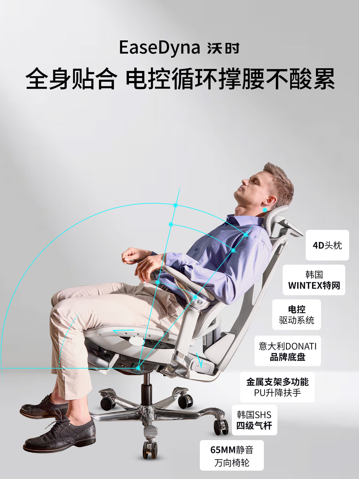 Эргономичное офисное кресло с  – обзор и цена Esports Gaming Chair